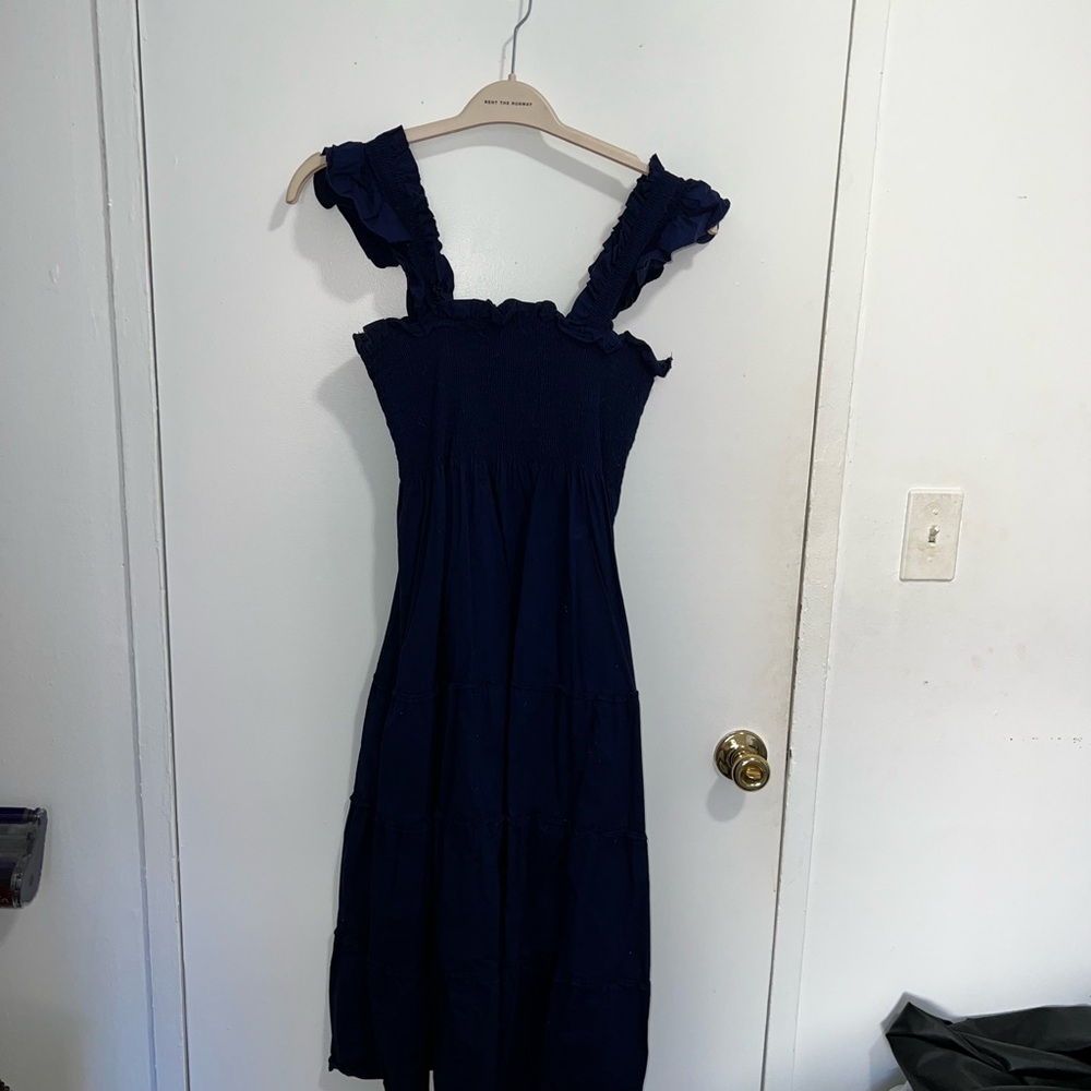 Hill House Ellie Nap Dress in Navy - Picture 9 of 10